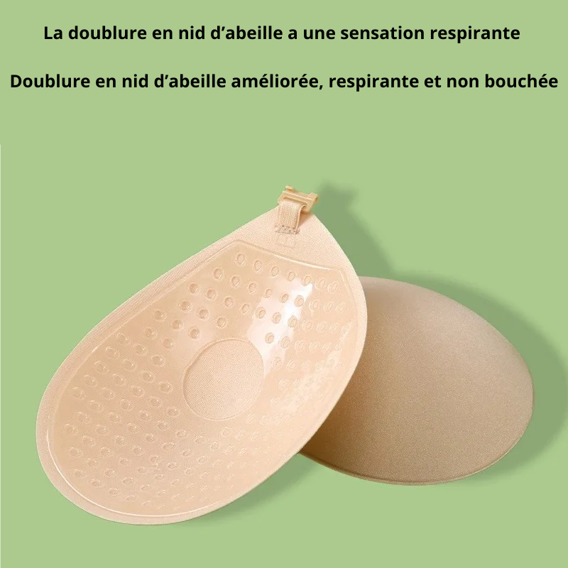 Soutien-gorge en adhésif à push-up