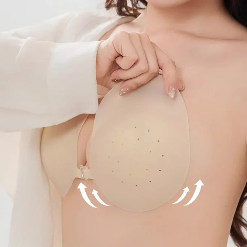 Soutien gorge à adhésif pour forte poitrine