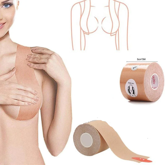 Ruban en adhésif soutien gorge