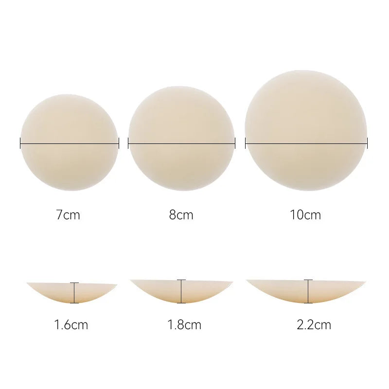Silicone Nipple Cover Liners Adhesive Breast Boob Tape Invisible Chest Stickers For Women Sticky Bra Pads Intimate Accessories