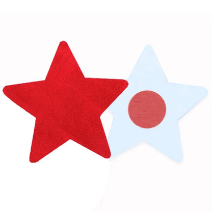 Women Star Nipple Cover Seamless Pasties Self Adhesive Breast Tape Invisible Intimates Cubre Pezon Sexy Nipple Stickers