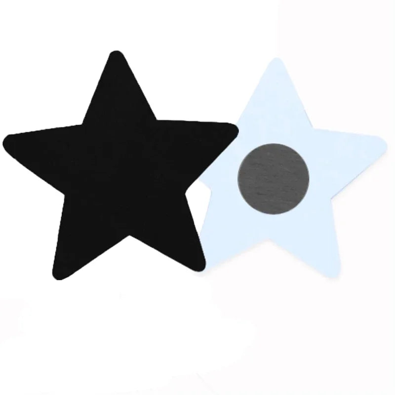 Women Star Nipple Cover Seamless Pasties Self Adhesive Breast Tape Invisible Intimates Cubre Pezon Sexy Nipple Stickers