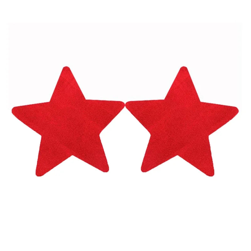 Women Star Nipple Cover Seamless Pasties Self Adhesive Breast Tape Invisible Intimates Cubre Pezon Sexy Nipple Stickers