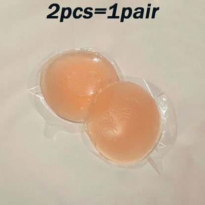 12pcs Women Silicone Nipple Cover Invisible Self-adhesive Chest Breast Stickers Female Lift Up Pads Reusable Patch Bra Intimates
