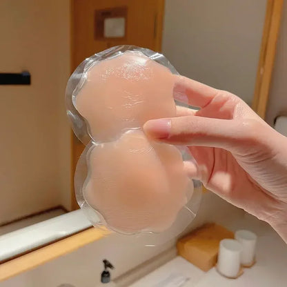 12pcs Women Silicone Nipple Cover Invisible Self-adhesive Chest Breast Stickers Female Lift Up Pads Reusable Patch Bra Intimates
