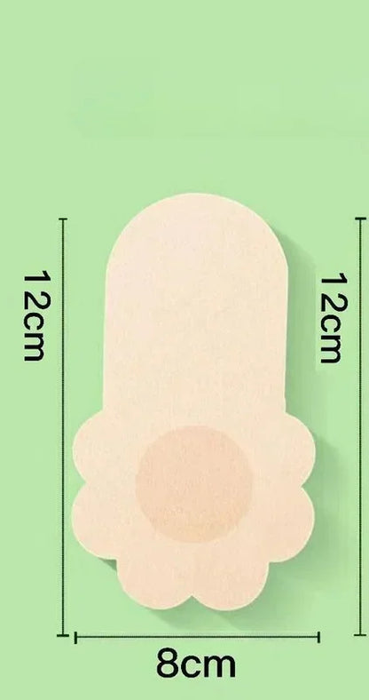 Soutien gorge à bande en adhésive