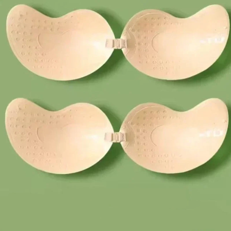 Soutien gorge adhésif sans dos nude