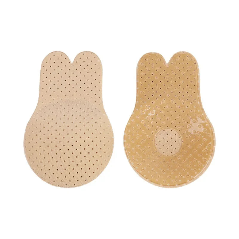 Soutien gorge  adhésif silicone beige