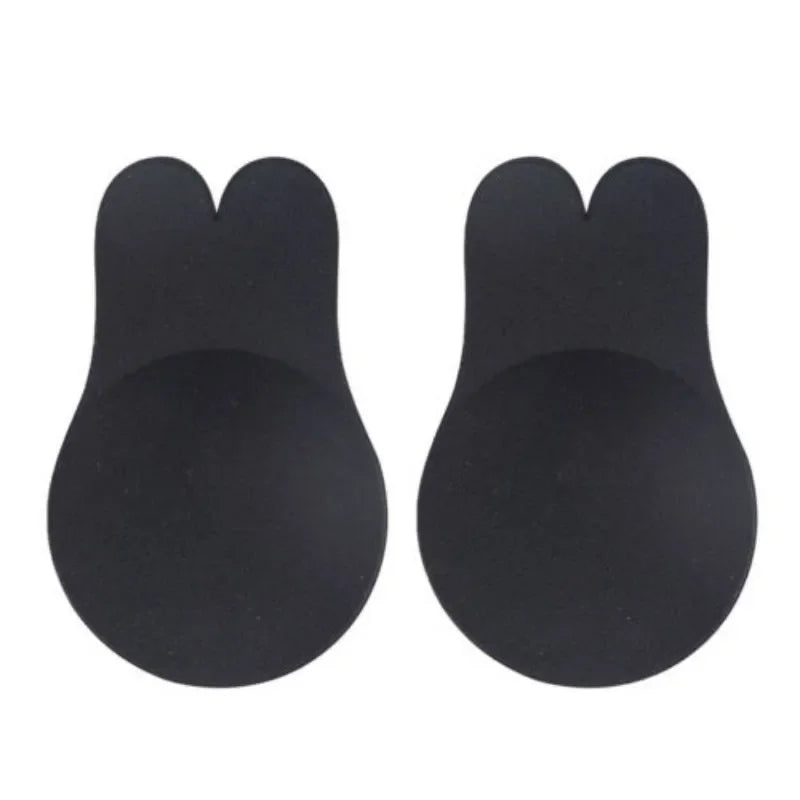Soutien gorge  adhésif silicone noir