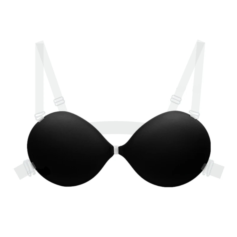Soutien gorge coque adhésive noir